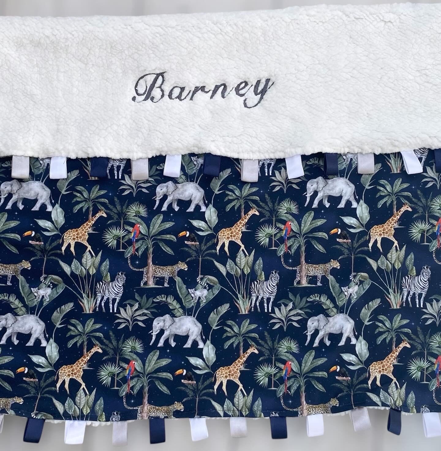 Handmade tag comforters