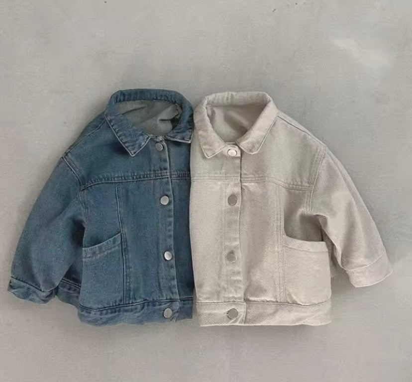 Beige Denim jacket