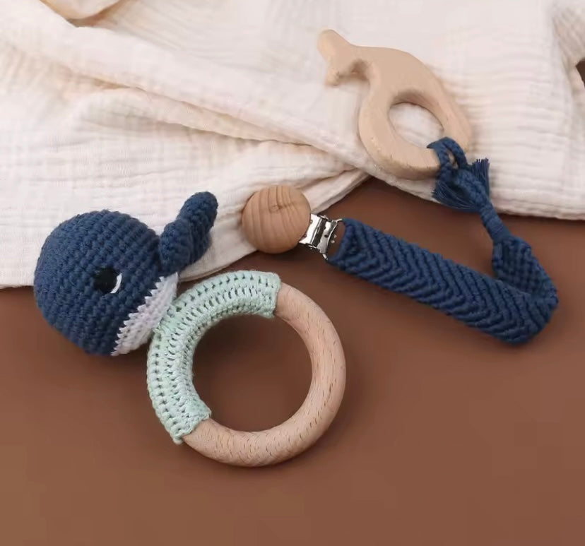 Handmade Crochet rattle gift sets