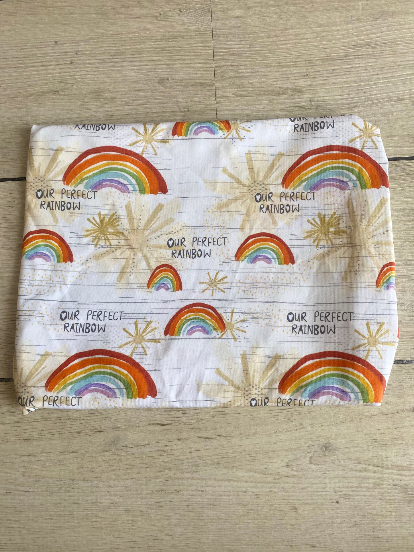 Our perfect rainbow fabric