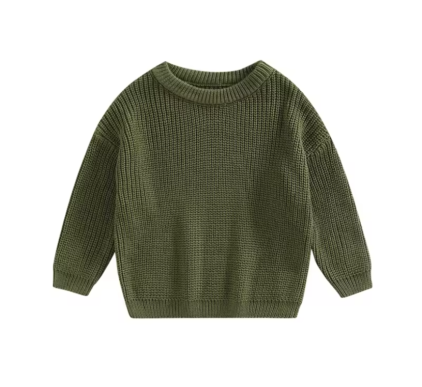 Emerald knitted jumper