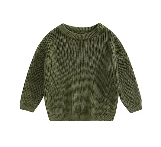 Emerald knitted jumper