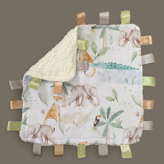 Handmade tag comforters