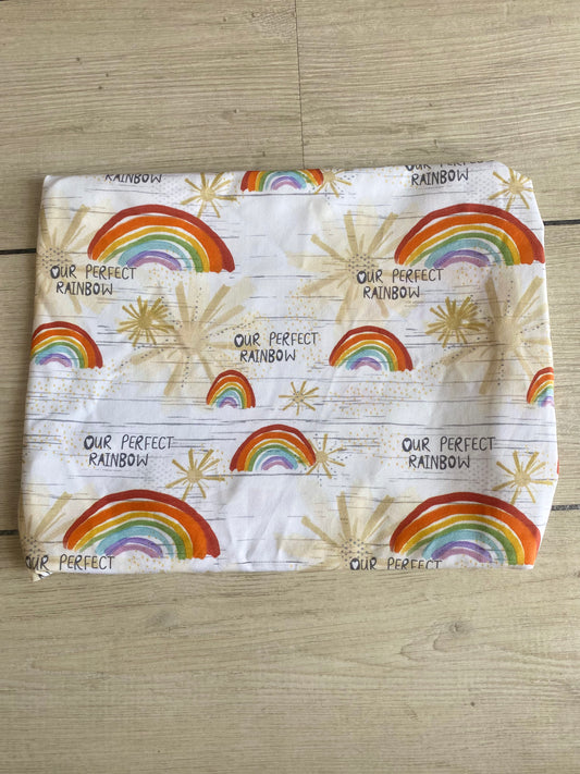 Our perfect rainbow fabric