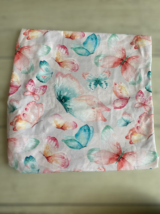 Pink butterfly fabric
