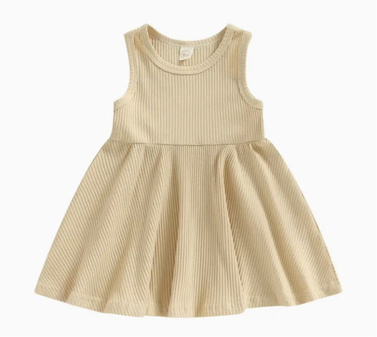 Beige ‘Victoria’ dress