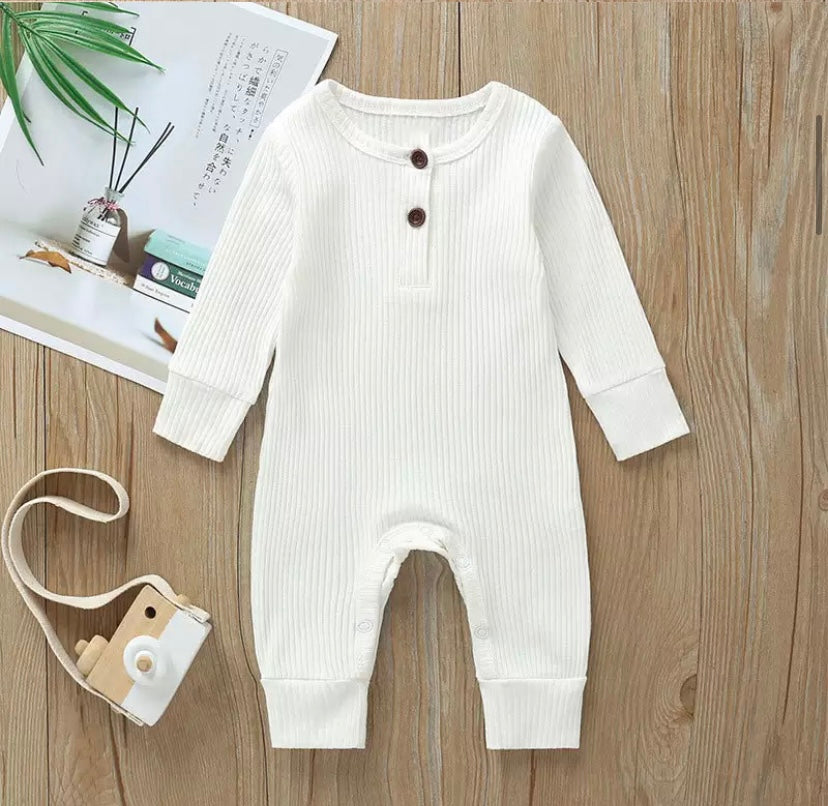 White Charlotte romper