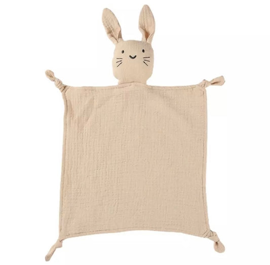 Beige bunny comforter