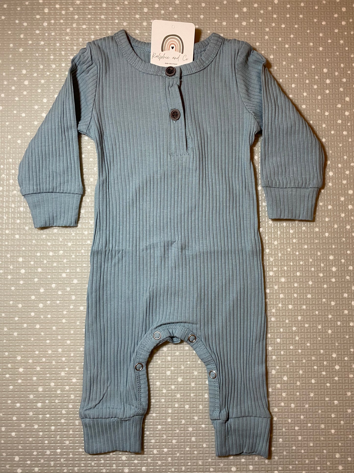 Blue Charlotte romper