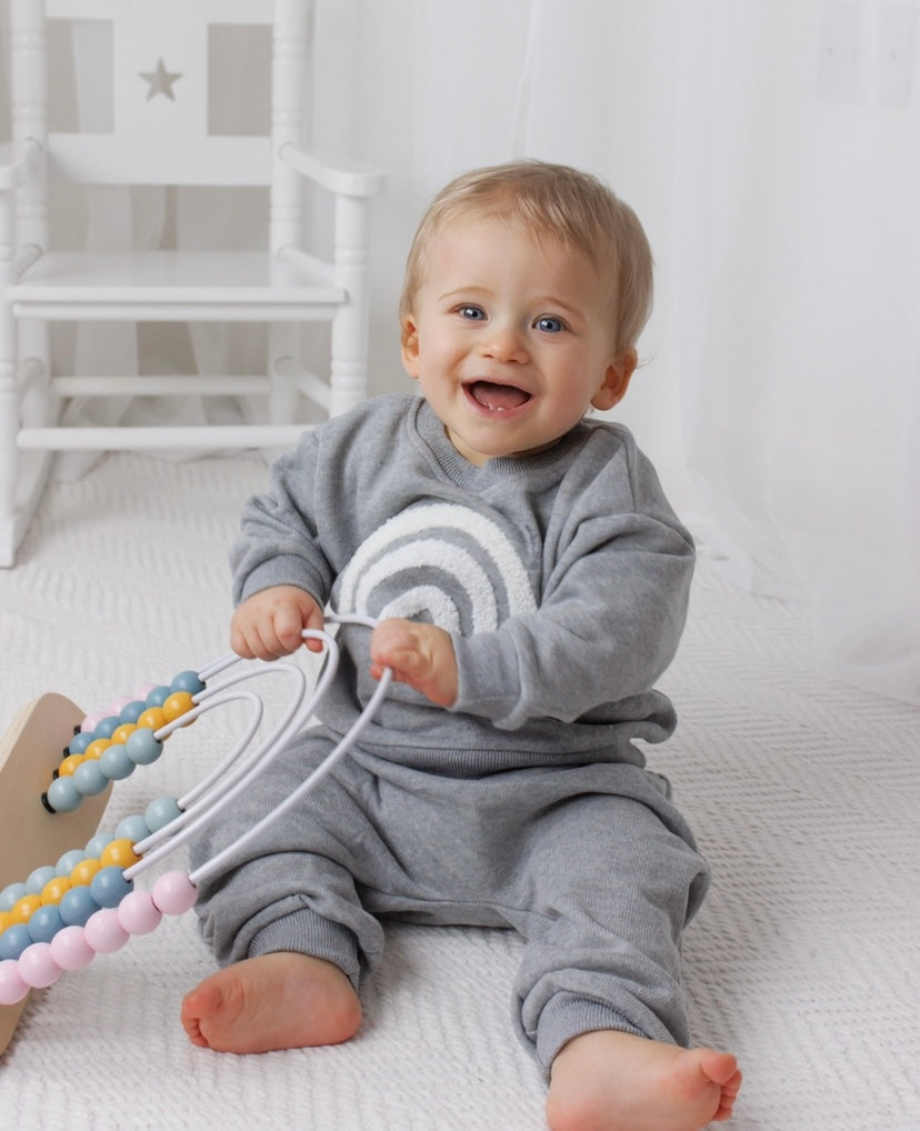 Rainbow top and trouser set