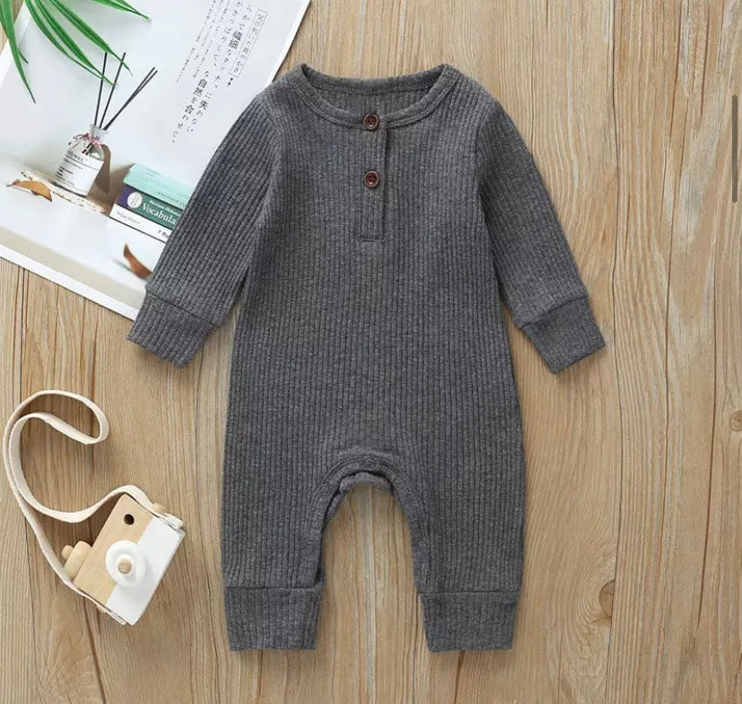 Dark grey Charlotte romper