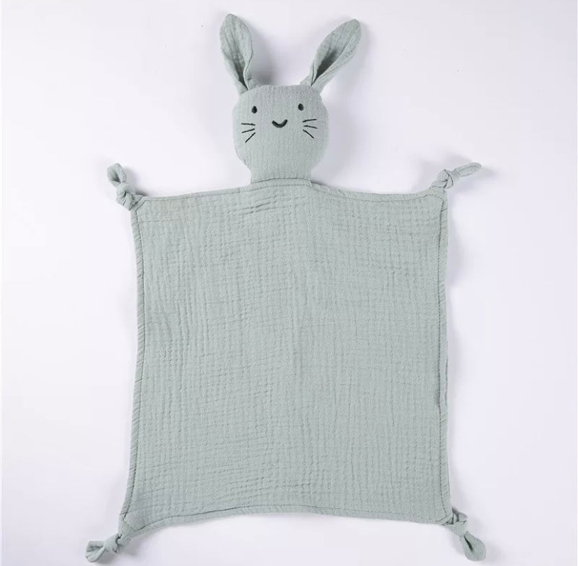 Bean Green bunny comforter