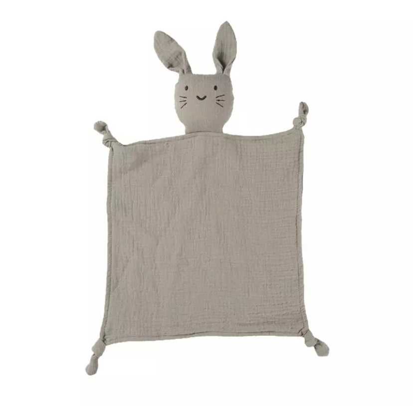 Khaki bunny comforter