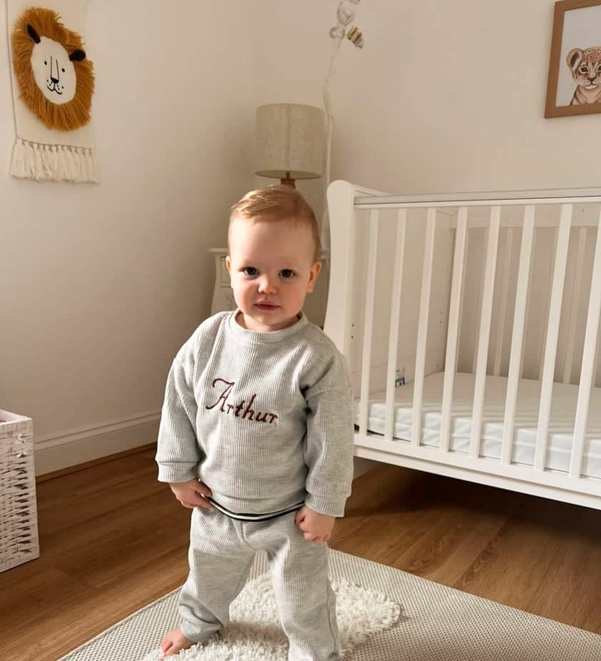 Grey JOSEPH top and trouser set