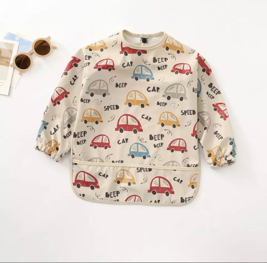 Car long sleeve cover bib