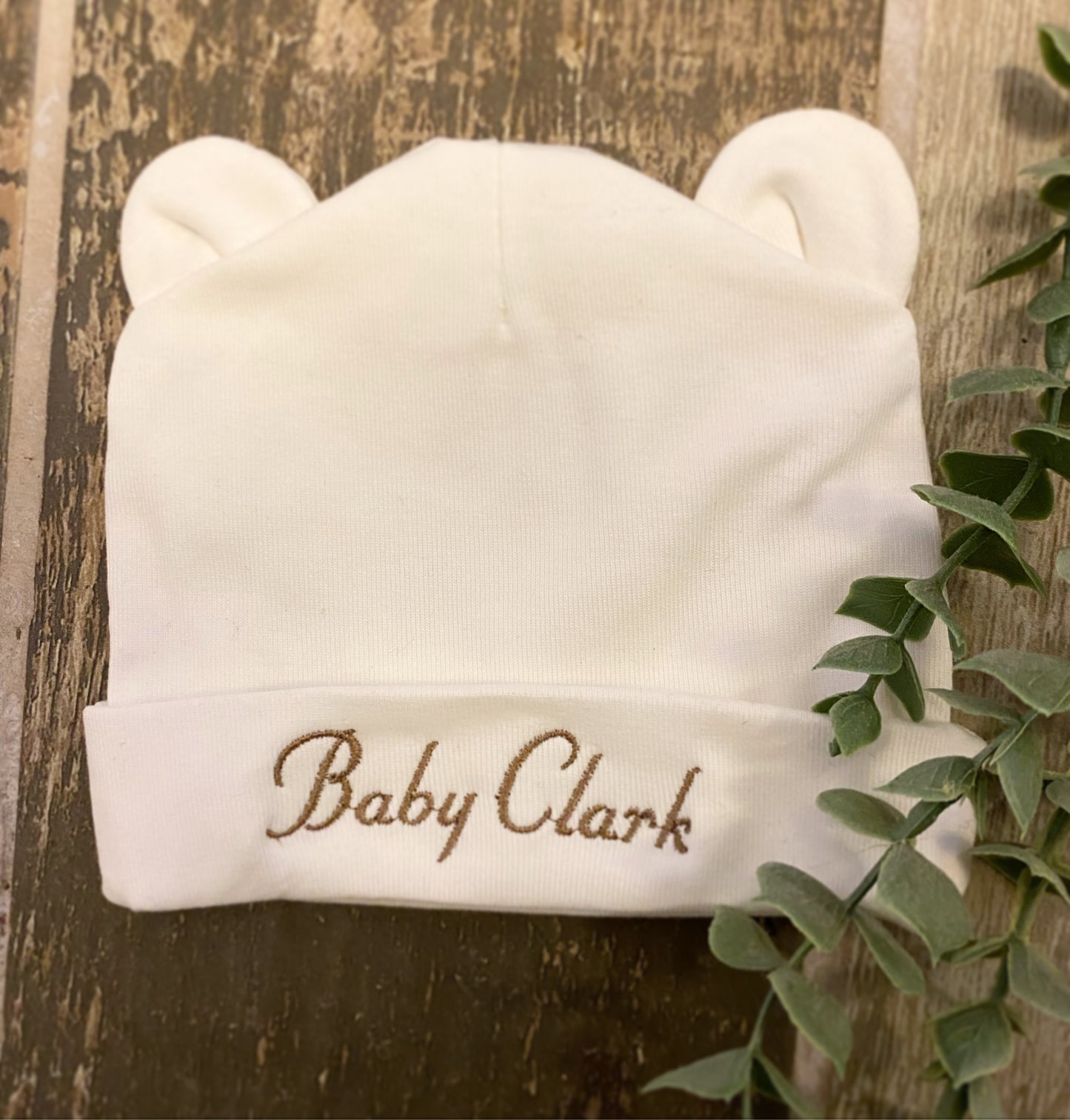 Newborn bear hats