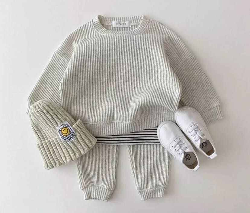 Grey JOSEPH top and trouser set